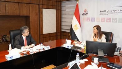 وزيرة التخطيط تلتقي السفير الياباني في مصر لبحث تعزيز سبل التعاون