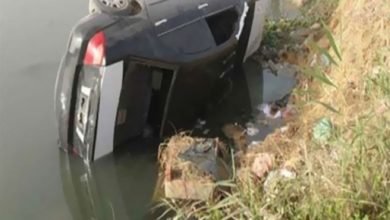 انقلاب ميكروباص وإصابة 4 أشخاص بطريق أجا فى الدقهلية