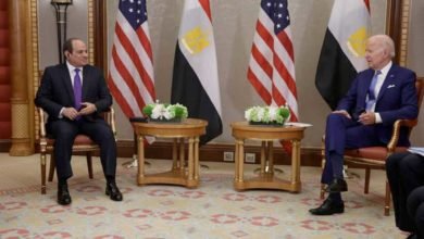 السيسي يلتقي مع جو بايدن في جدة