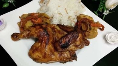 الدجاج بالخضار ودبس الرمان ... مقدم من الشيف: عبير سيد