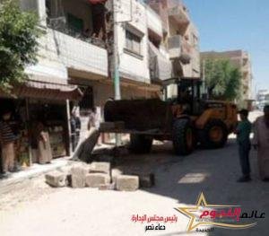 مديرية الطرق و النقل تبدأ تنفيذ خطة تطوير و رصف مدينة فايد