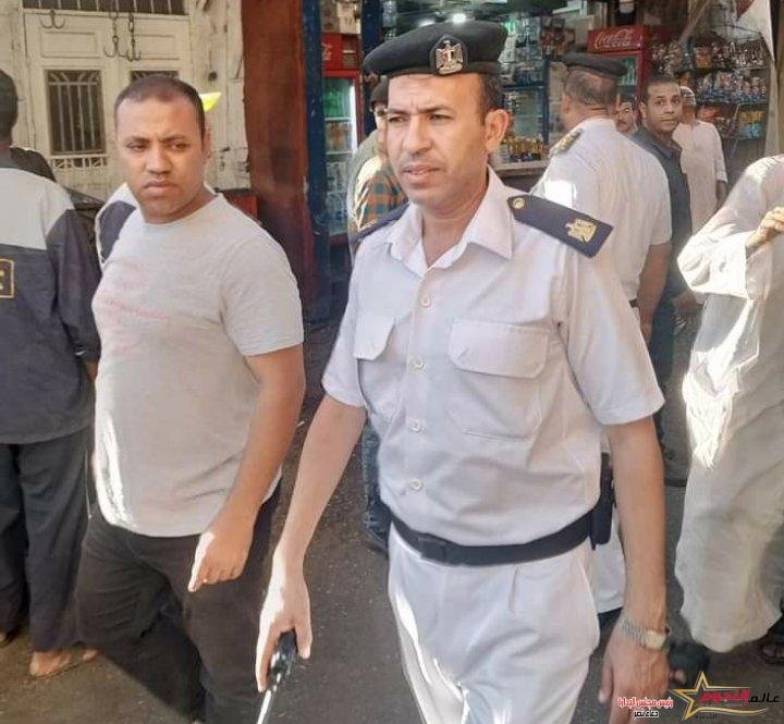 رفع الإشغالات والتعديات على الطرق الرئيسية والجانبية بمحافظة الأقصر