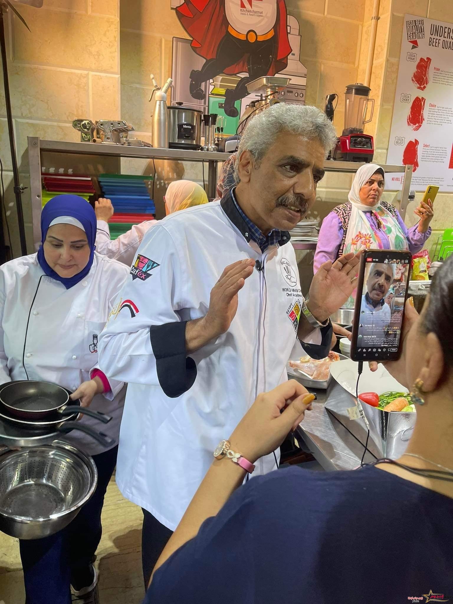 الفائزين في مسابقة "الشيف المتميز" للشيف محمود عطية