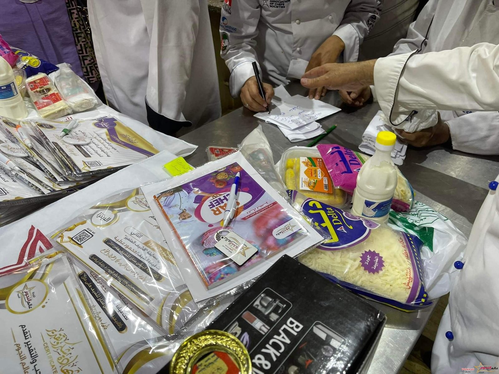 الفائزين في مسابقة الشيف المتميز للشيف محمود عطية