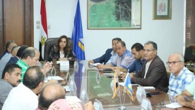 محافظ دمياط تتابع الموقف التنفيذى بمشروع تطوير المناطق الغير مخططة