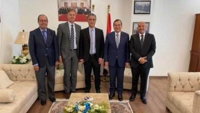 الملا يبحث زيادة استثمارات اكسون موبيل العالمية فى مصر
