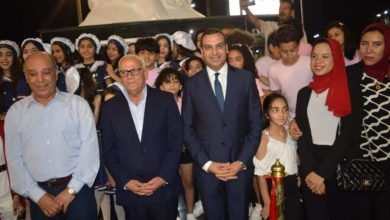 محافظ بورسعيد يفتتح أعمال تطوير مدخل بورسعيد من اتجاة الرسوة