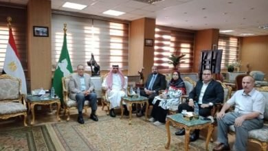 محافظ الشرقية: يلتقي الشيخ عبد الله بن صفوان رئيس مجلس إدارة مجموعة سامد المحدودة وشركة بيان مصر 