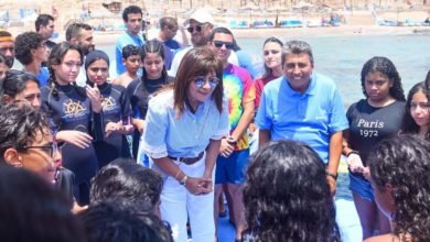 وزيرة الهجرة تشهد فاعليات المعسكر السنوي السادس للجيلين الرابع والخامس من أبنائنا بالخارج في شرم الشيخ