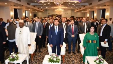 وزير الشباب والرياضة يفتتح الملتقي الأول "حديث الشباب العربي لبناء الوعي" 