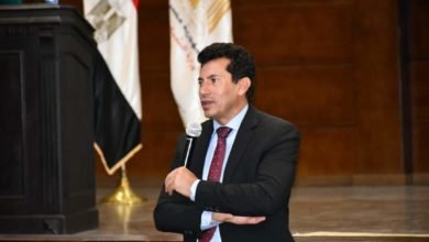 وزير الشباب والرياضة يشهد فعاليات البرنامج التدريبي لمتدربي مكتب فن ادارة الحياة