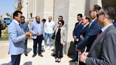 وزير الرياضة يباشر مهام عمله من مقر الوزارة بالحى الحكومى بالعاصمة الإدارية