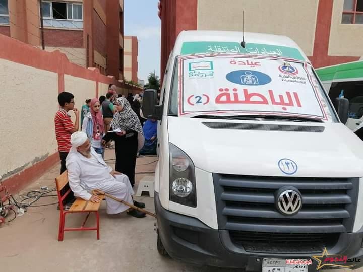 توقيع الكشف الطبى على 1549 مواطن وصرف العلاج اللازم بالوسطاني