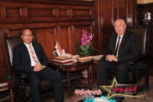 وزير الزراعة يبحث مع وزير المياه بمدغشقر تعزيز سبل التعاون والاستفادة من التجربة المصرية في الزراعة 2 وزير الزراعة يبحث مع وزير المياه بمدغشقر تعزيز سبل التعاون والاستفادة من التجربة المصرية في الزراعة