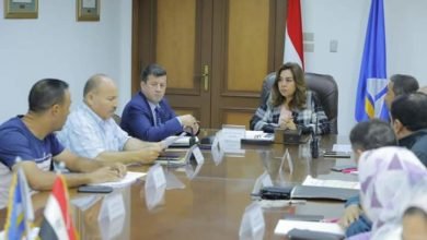 عوض تتابع مستجدات موقف مشروعات مياه الشرب والصرف الصحى بمركز كفر سعد