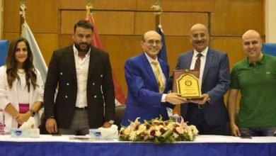 تكريم النجم محمد صبحي في "نادي سموحة الرياضي "