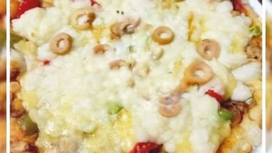 بيتزا الدجاج ... مقدمة من الشيف: منى التابعي