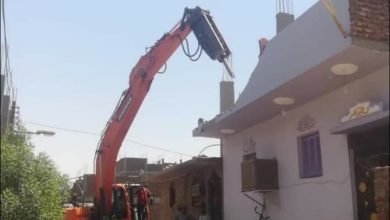 حملة مُكبرة لإزالة التعديات على الأراضي الزراعية بمركز و مدينة الإسماعيلية