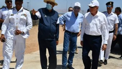 فودة يتفقد أعمال تطوير ورفع كفاءة ايقونة السلام وأعمال تجهيز تمهيد ساحات انتظار السيارات وأعمال الطرق والتشجير