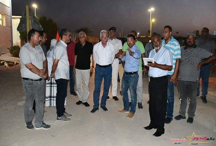محافظ جنوب سيناء يتابع أعمال إنشاء خزان التكديس الجنوبي بشرم الشيخ 1 محافظ جنوب سيناء يتابع أعمال إنشاء خزان التكديس الجنوبي بشرم الشيخ