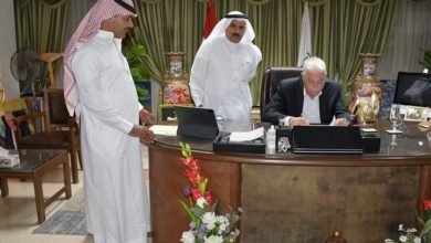 فودة يستقبل النائب "سليمان عطيوي " لاستعراض وحل مشاكل المواطنين بمدن خليج العقبة بجنوب سيناء