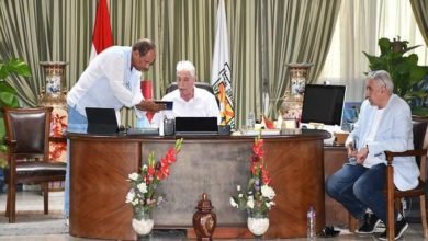 فودة يتابع موقف المشروعات الخاصة باستعدادات المحافظة لاستضافة مؤتمر تغير المناخ