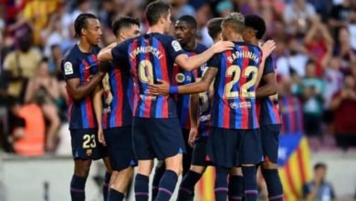 برباعية نظيفة .. برشلونة يفوز علي بلد الوليد في الدوري الاسباني 