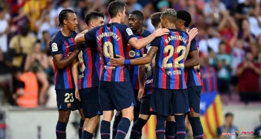 برباعية نظيفة .. برشلونة يفوز علي بلد الوليد في الدوري الاسباني 