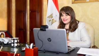 السفيرة سها جندي تعقد اجتماعا برموز الجالية المصرية في كندا عبر تطبيق زووم