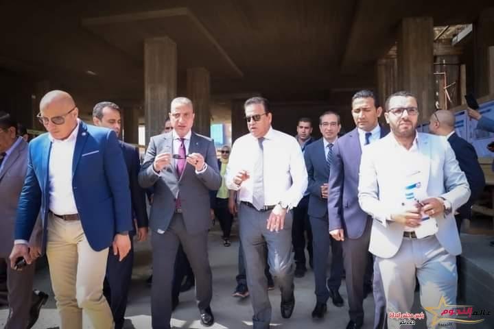 وزير الصحة يتفقد مشروع إنشاء مستشفى الفيوم العام الجديدة ويوجه بسرعة الانتهاء من الأعمال الإنشائية