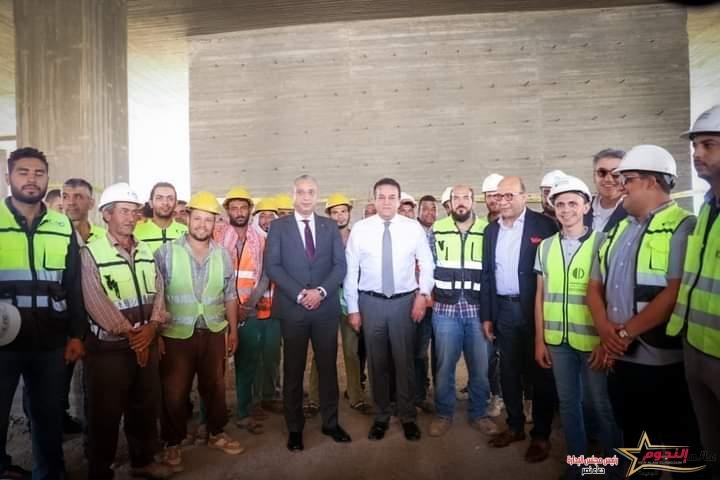 وزير الصحة يتفقد مشروع إنشاء مستشفى الفيوم العام الجديدة ويوجه بسرعة الانتهاء من الأعمال الإنشائية