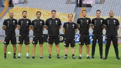منتخب مصر يواصل تدريباته باستاد برج العرب