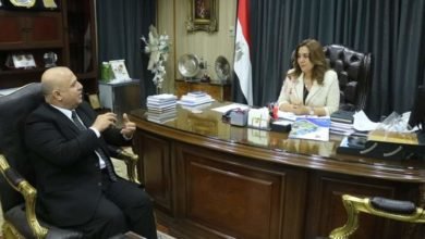 عوض تستقبل مدير مديريةالتربية والتعليم الجديد لمناقشة آخر الاستعدادات لاستقبال العام الدراسى