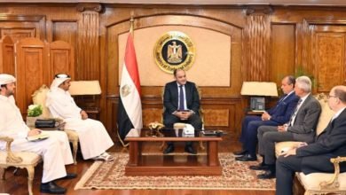 وزير التجارة يبحث مع رئيس غرفة تجارة وصناعة قطر سبل تنمية وتطوير علاقات التعاون المشترك