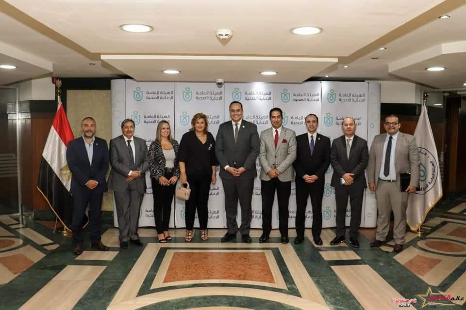 رئيس هيئة الرعاية الصحية يستقبل الرئيس التنفيذي لإتحاد المستشفيات العربية والوفد المرافق لها 1 رئيس هيئة الرعاية الصحية يستقبل الرئيس التنفيذي لإتحاد المستشفيات العربية والوفد المرافق لها