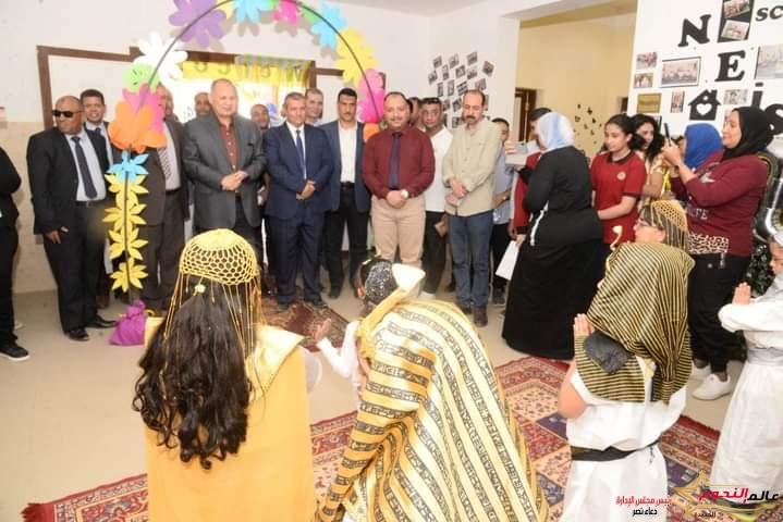 محافظ أسيوط يفتتح التوسعات الجديدة بمدرسة النيل المصرية الدولية