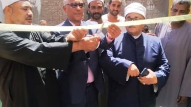 محافظ أسوان ينيب رئيس مدينة كوم أمبو ووكيل وزارة الأوقاف لإفتتاح مسجد المتقين