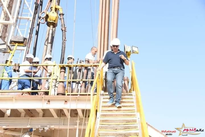 سويلم يتفقد أعمال التطوير الجارية بالواحة