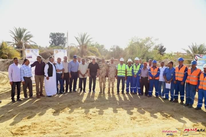 سويلم يتفقد أعمال التطوير الجارية بالواحة