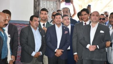 صبحي يختتم جولته بمحافظة بني سويف بافتتاح أعمال تطوير مركزي شباب سمسطا والكوم 