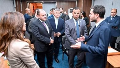 سمير يقوم بزيارة للمقر الرئيسي للهيئة العامة للتنمية الصناعية