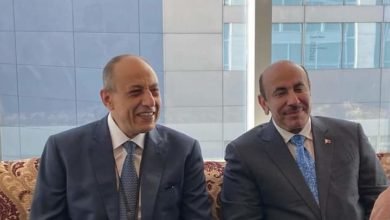 وزير الطيران يلتقى وزير المواصلات القطري لتعزيز التعاون المشترك بين البلدين فى مجال النقل الجوى