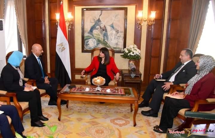 السفيرة سها جندي تلتقي ميلاد نيكولا أحد رموز الجالية المصرية بكندا 2 السفيرة سها جندي تلتقي ميلاد نيكولا أحد رموز الجالية المصرية بكندا