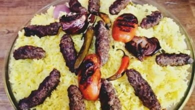 الكفتة مع أرز المشاوي ... مقدمة من الشيف: نور إبراهيم