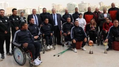 ايمان كريم تحضر نهائي بطولة كأس العالم الأولى لكرة اليد للكراسي المتحركة بين مصر والبرازيل