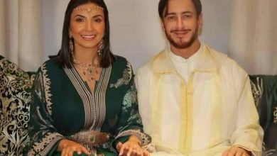 زواج الفنان سعد المجرد من صديقته غيثة العلاكي 