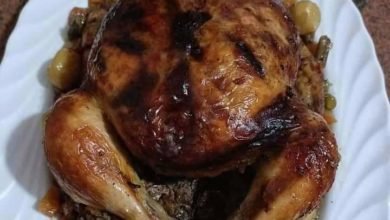 الدجاج المشوي بالخضار في الكيس الحراري ... مقدم من الشيف: نرمين عبد السلام 