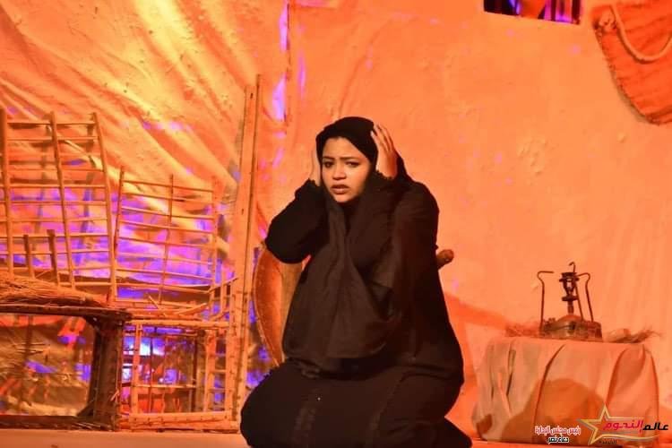 بعد نجاحها الكبير في المهرجان "القومي" الفنانة الشابة "نور محسن" تتألق في مهرجان "الإسكندرية المسرحي الدولي"