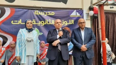 عبد الرؤوف يتفقد مدرسة اللوزي الثانوية بنات ويتابع فعاليات اليوم الرياضي والثقافي