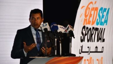 وزير الشباب والرياضة يشهد المؤتمر الصحفي لمهرجان البحر الأحمر للفعاليات الرياضية